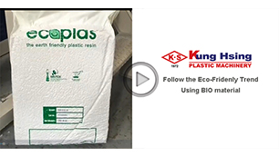 “KUNG HSING PLASTIC MACHINERY CO.,” moving ahead in the biodegradable film processing industry.