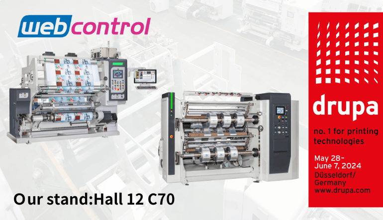 Experience Precision and Efficiency: Visit WEBCONTROL at Drupa 2024, Hall 12 C70!