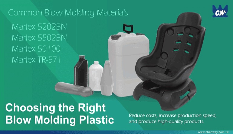 CHEN WAY : How to Select the Correct Blow Molding Material for Your Products