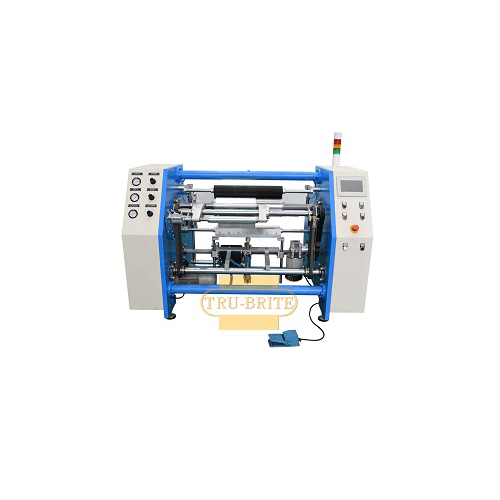 MULTIFUNCTION TWO-SHAFT TYPE SEMI-AUTOMATIC ALUMINUM FOIL & CLING FILM REWINDER (SRB-A-2S 20-50)