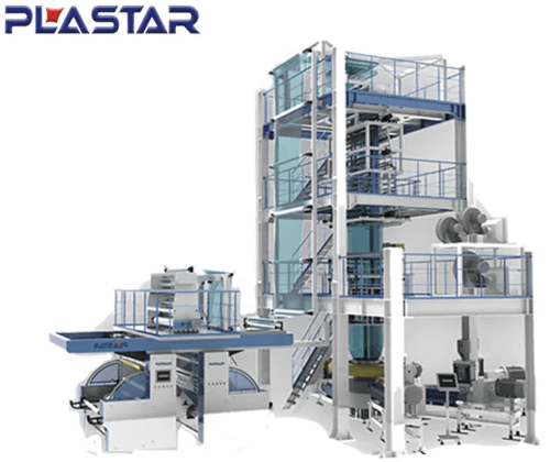 Plastar 高品質專業客製化 Plastar PE 五層吹膜擠出機