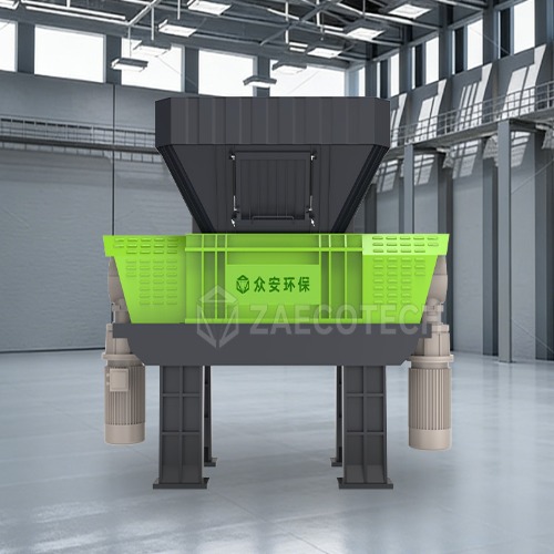 High Efficiency Industrial Waste Shredder for Waste Treatment and Solid Waste Disposal