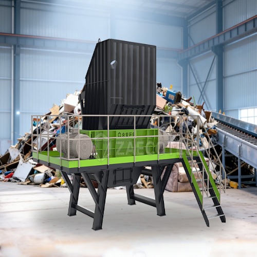 Bulky Waste Shredder Machine for Sofa, Mattress, Pallet and Furniture Recycling