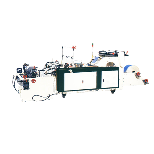 Economy bottom seal bag on roll making machine + Manual roll change system