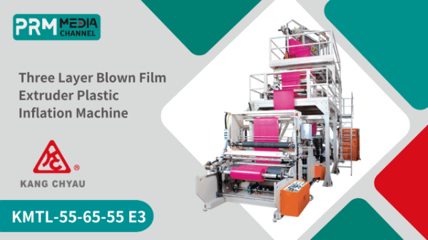 Three Layer Blown Film Extruder Plastic Inflation Machine | KANG CHYAU