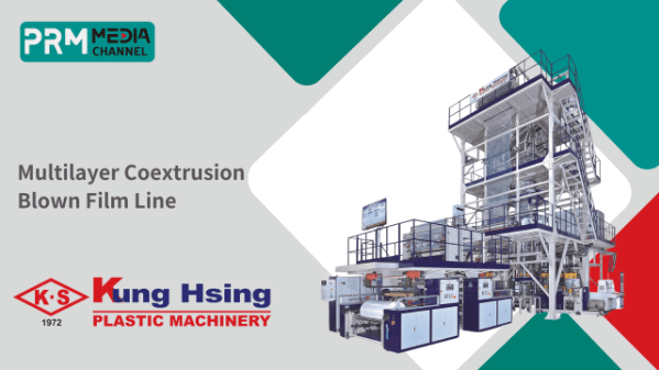 Five Layer Blown Film Line | Multilayer Blown Film Machine | Blown Film Extruder - Kung Hsing