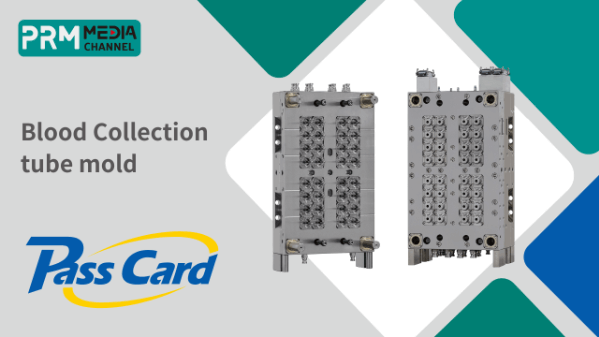 Blood Collection tube mold | Pass Card