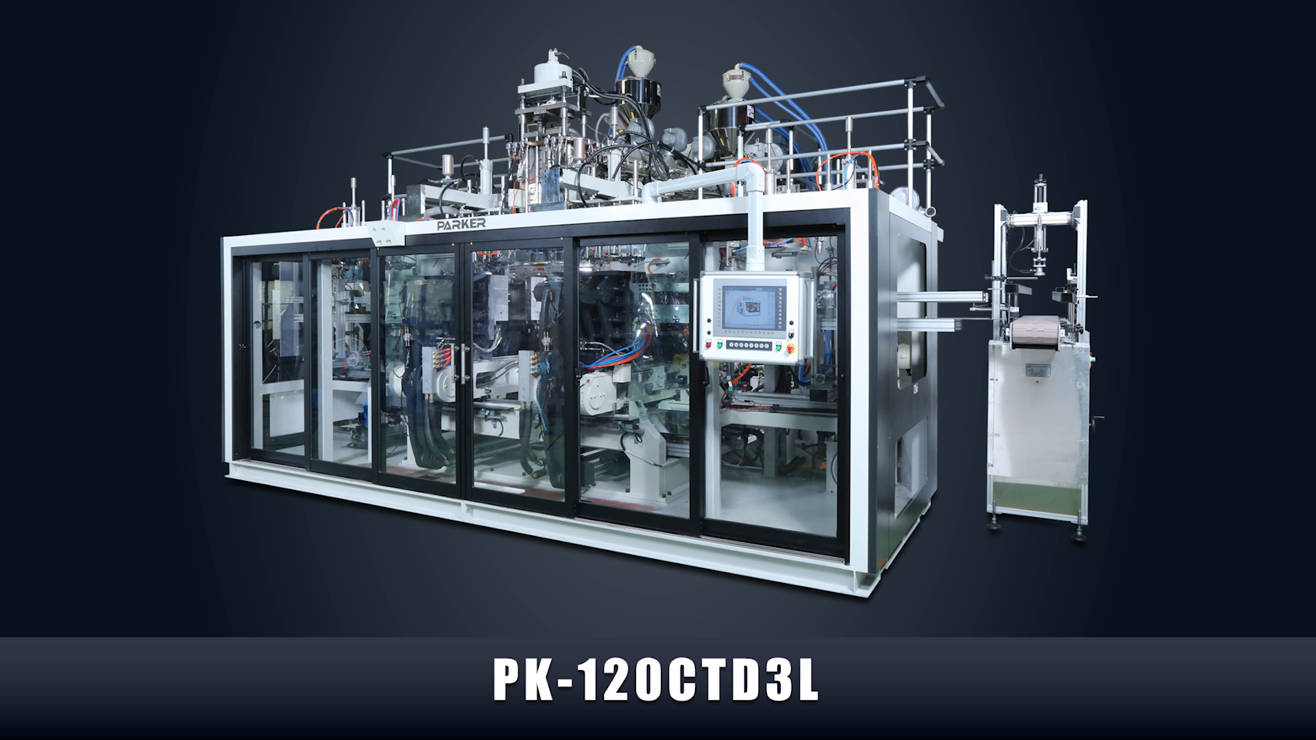 Extrusion Blow Molding Machine for Triple Layer 5_10L Jerrycan